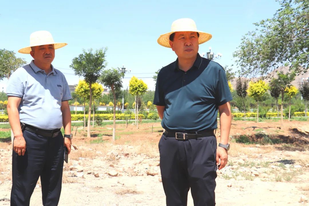马世斌调研北城生态工程项目