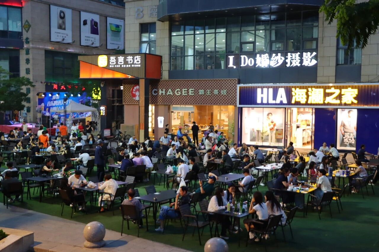 白银区的夏夜
